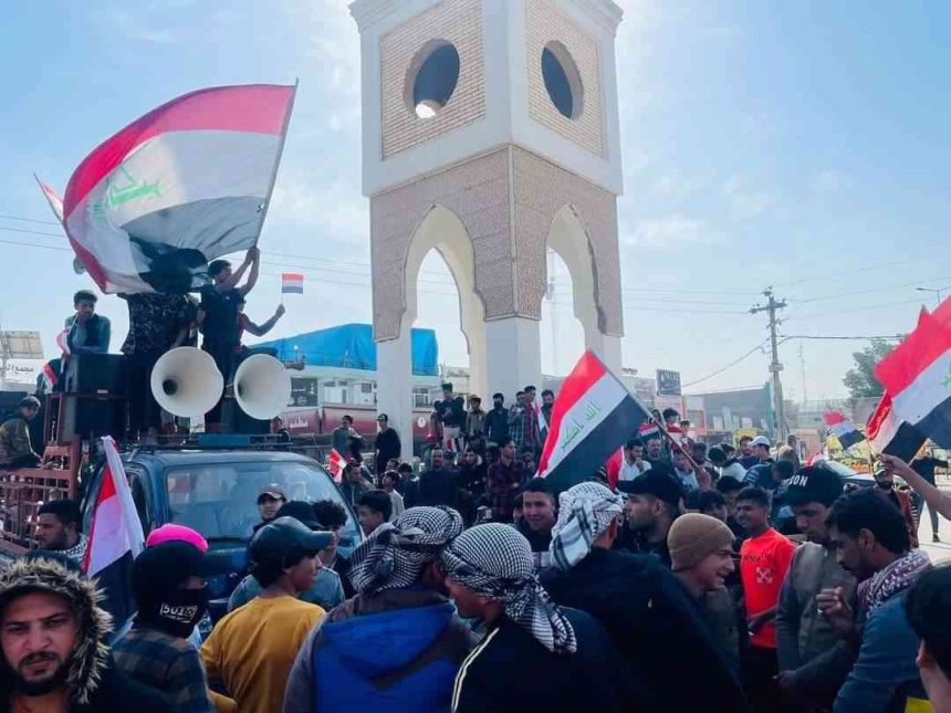 قائد شرطة بابل يوجه بالتحقيق بشأن التجاوز على المتظاهرين قرب مبنى ديوان المحافظة