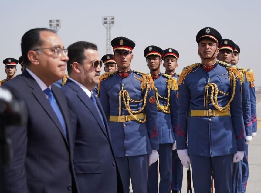 بالصور.. رئيس الوزراء المصري يستقبل السوداني في القاهرة