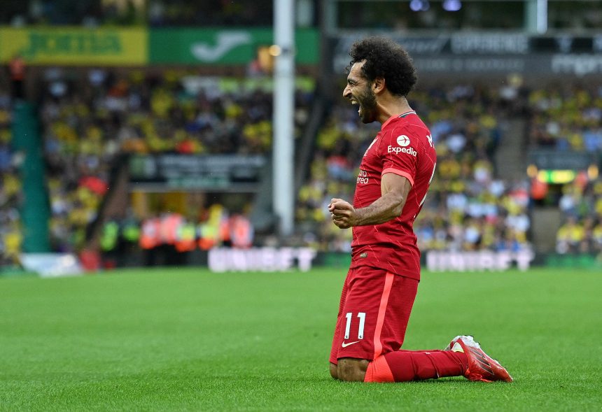 محمد صلاح يحقق رقمين قياسيين في موقعة الانفيلد