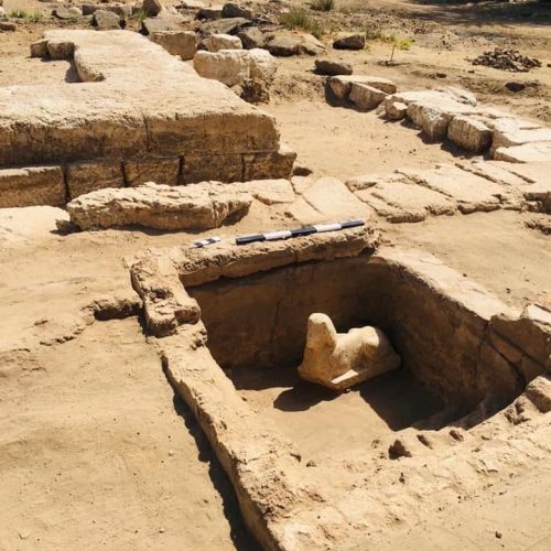 لديه "غمازتان بالوجه".. مصر تُعلن اكتشاف تمثال "أبو الهول" جديد