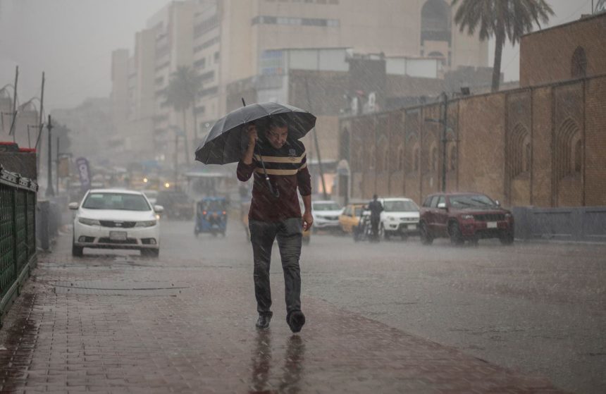 طقس العراق.. أمطار وتصاعد للغبار خلال الايام المقبلة