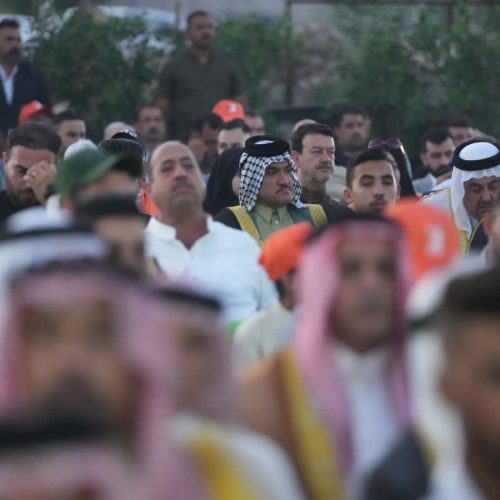 بالصور.. الحلبوسي يزور القيادي في حزب "تقدُّم" عبد الكريم عبطان بمنطقة السيدية