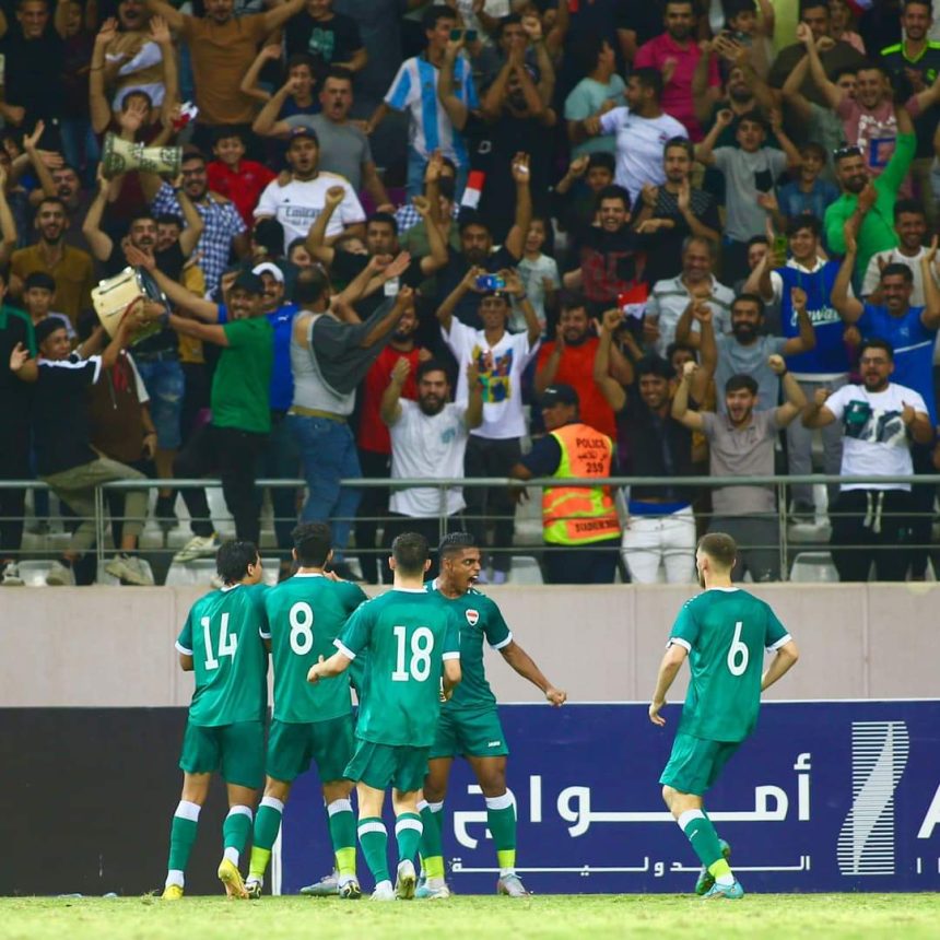 الاولمبي العراقي يهزم نظيره العُماني ويبلغ نهائي غرب اسيا