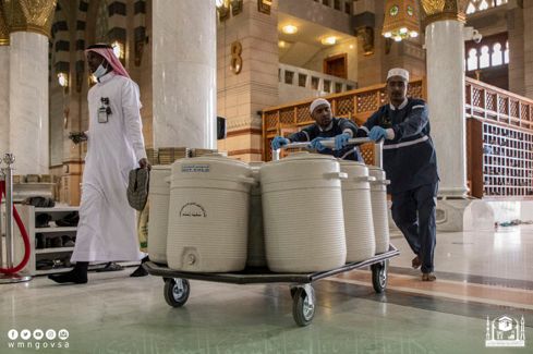 بعد ادائهم مناسك الحج..  الرئيس العام يعلن عن جاهزية المسجد النبوي لاستقبال الزوار في الموسم الثاني