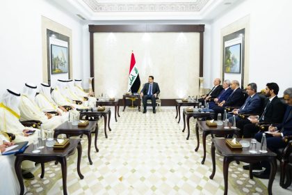 السوداني يستقبل وزير الخارجية الكويتي