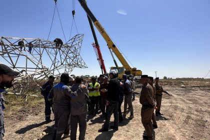 انطلاق عملية تفتيش للحدود الفاصلة بين ثلاث قيادات عمليات لحماية أبراج الطاقة