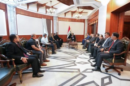 رئيس مجلس النواب محمد الحلبوسي يستقبل ممثلين عن ذوي ضحايا فاجعة الحمدانية
