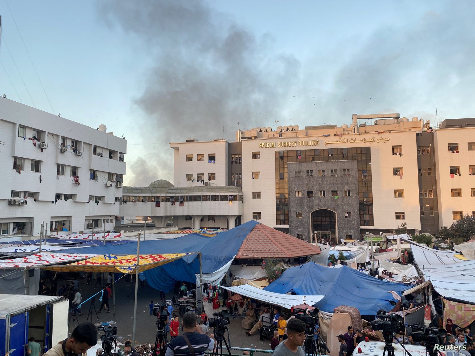 "حماس" تنفي استخدام المستشفيات كمقرات لقادتها او لأغراض عسكرية