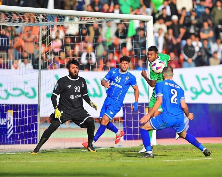 ديربي بغداد بين الشرطة والقوة الجوية ينتهي بالتعادل الإيجابي 2-2