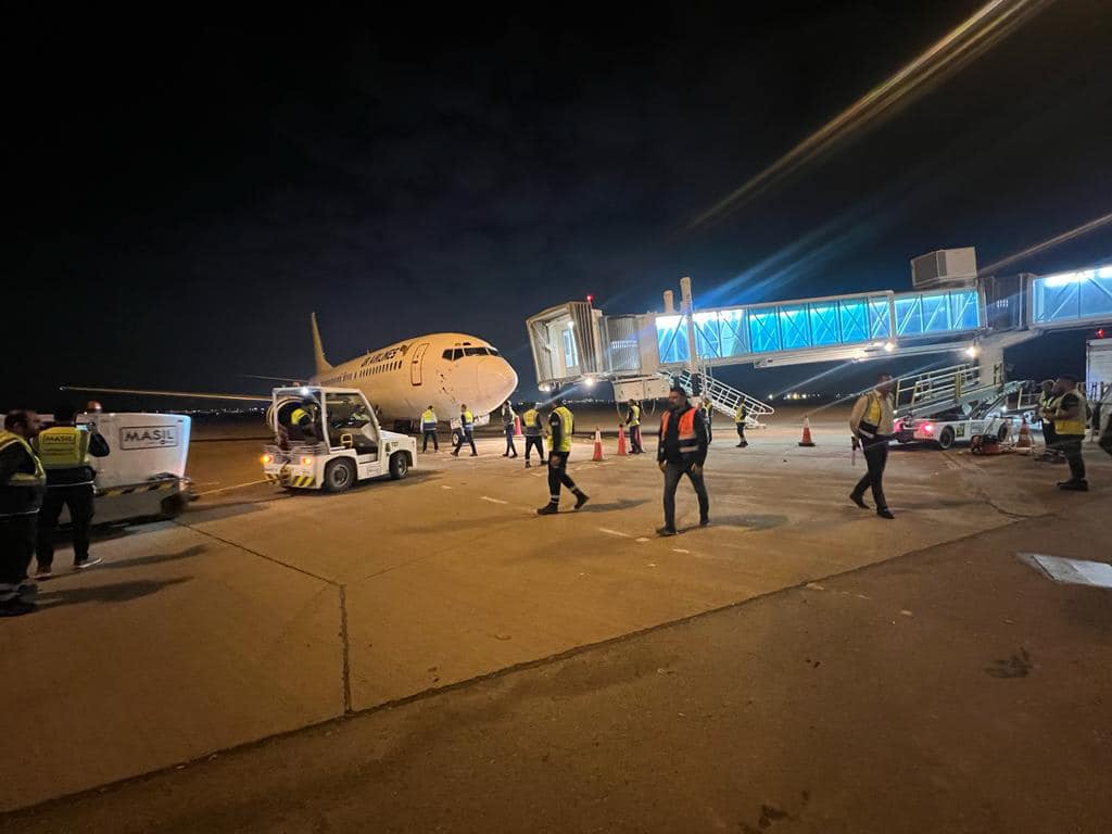 ادارة مطار بغداد تعلن توقف الحركة الملاحية بسبب الظروف الجوية