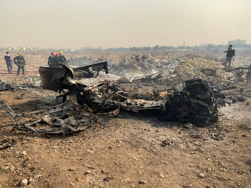 الخارجية العراقية تدين استهداف مقر للحشد وتعده تصعيداً خطيراً