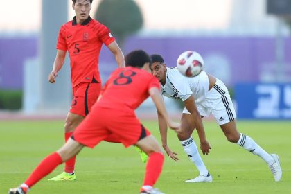 العراق يخسر وديته أمام الشمشون الكوري بهدف نظيف تحضيراً لكأس اسيا في قطر