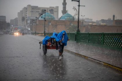 ‏طقس العراق.. أمطار رعدية وثلوج وانخفاض في درجات الحرارة‬ خلال الأيام المقبلة