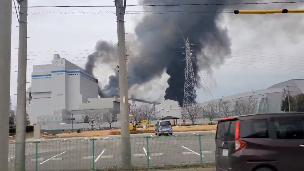 انفجار في محطة للطاقة الحرارية وسط اليابان