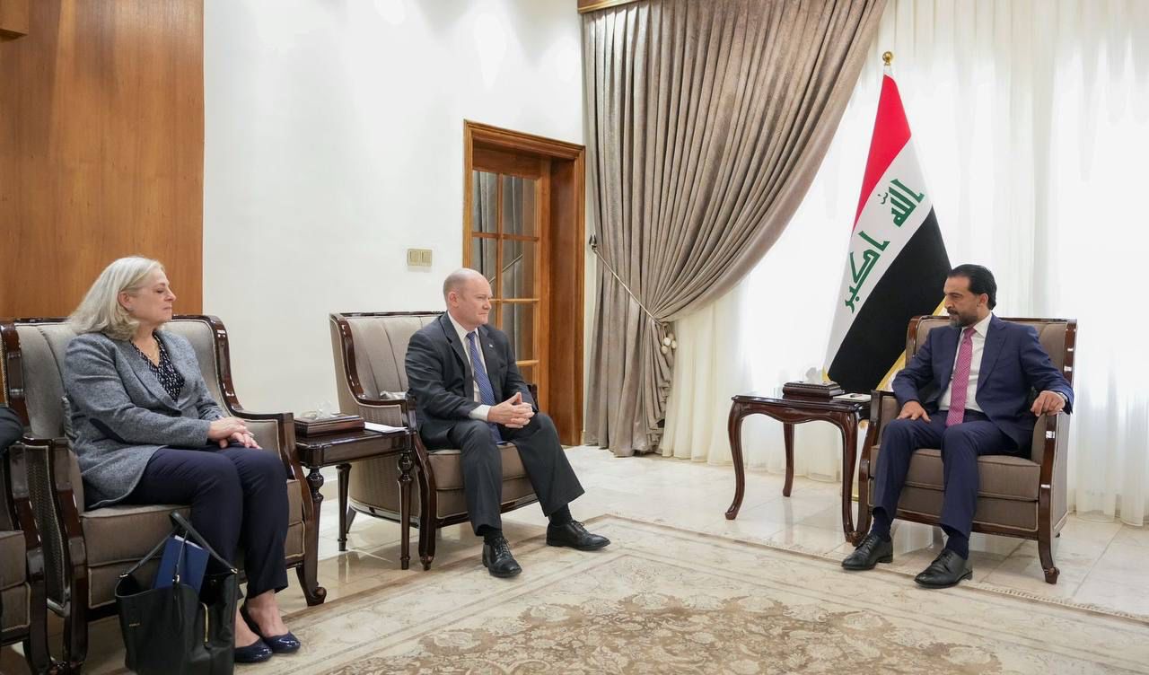 الرئيس الحلبوسي ووفد الكونغرس الامريكي يبحثان تعزيز التعاون والشراكة الاستراتيجية بين العراق والولايات المتحدة