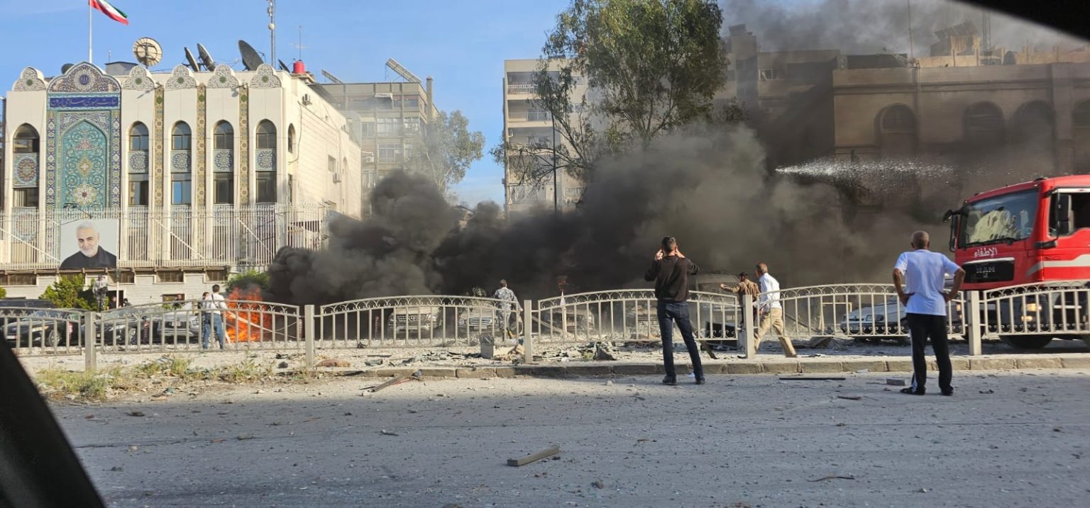وكالة الانباء السورية: قصف اسرائيلي استهدف مبنى في حي المزة بدمشق