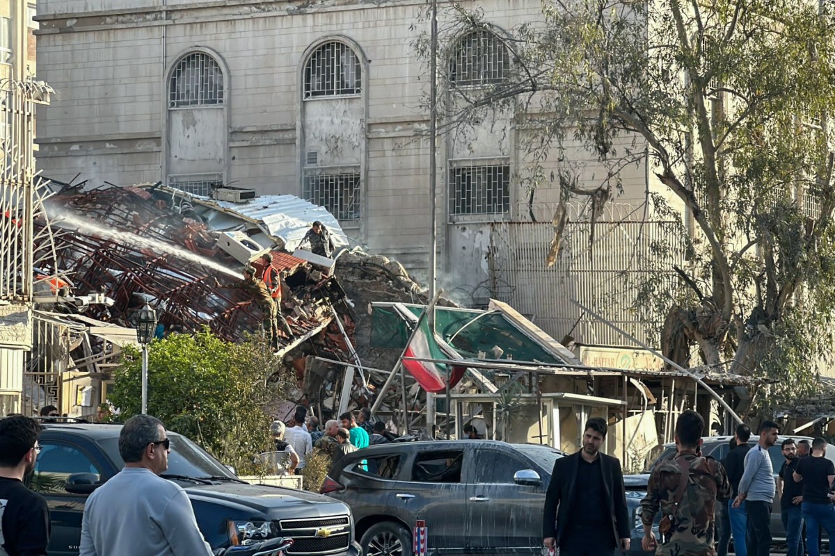 إعلام إيراني: 5 ضحايا في ضربة جوية إسرائيلية على القنصلية الإيرانية بدمشق