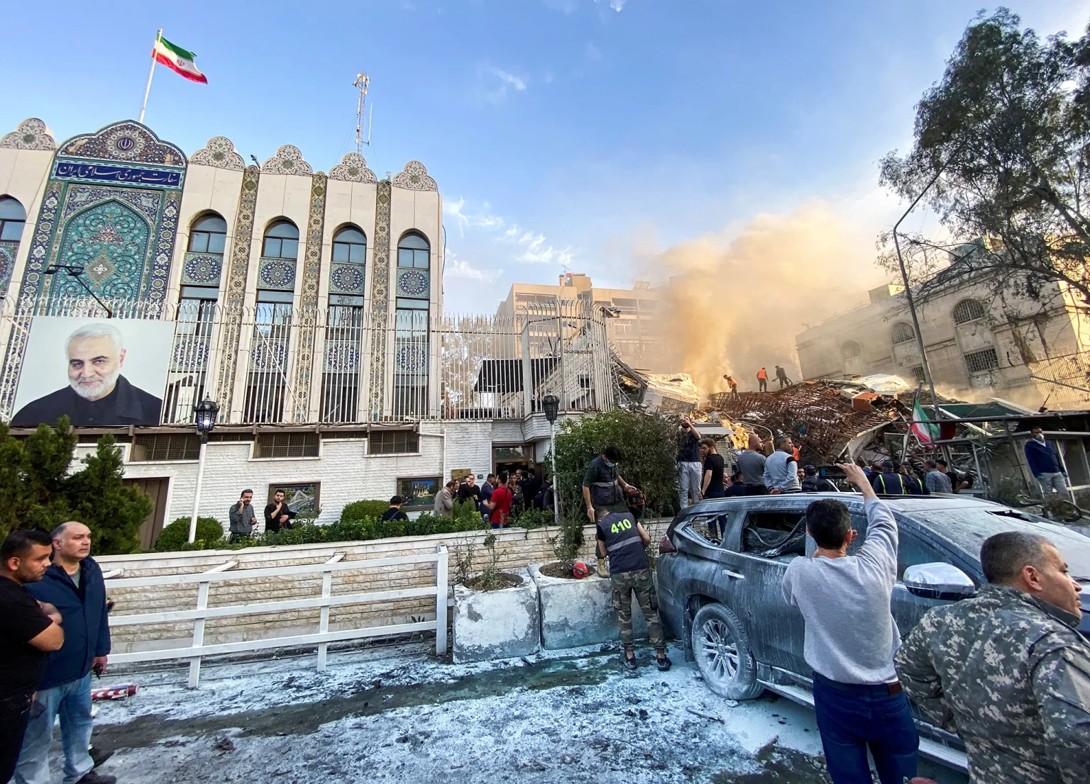 الاتحاد الاوروبي يدعو الى ضبط النفس بعد قصف القنصلية الايرانية في دمشق