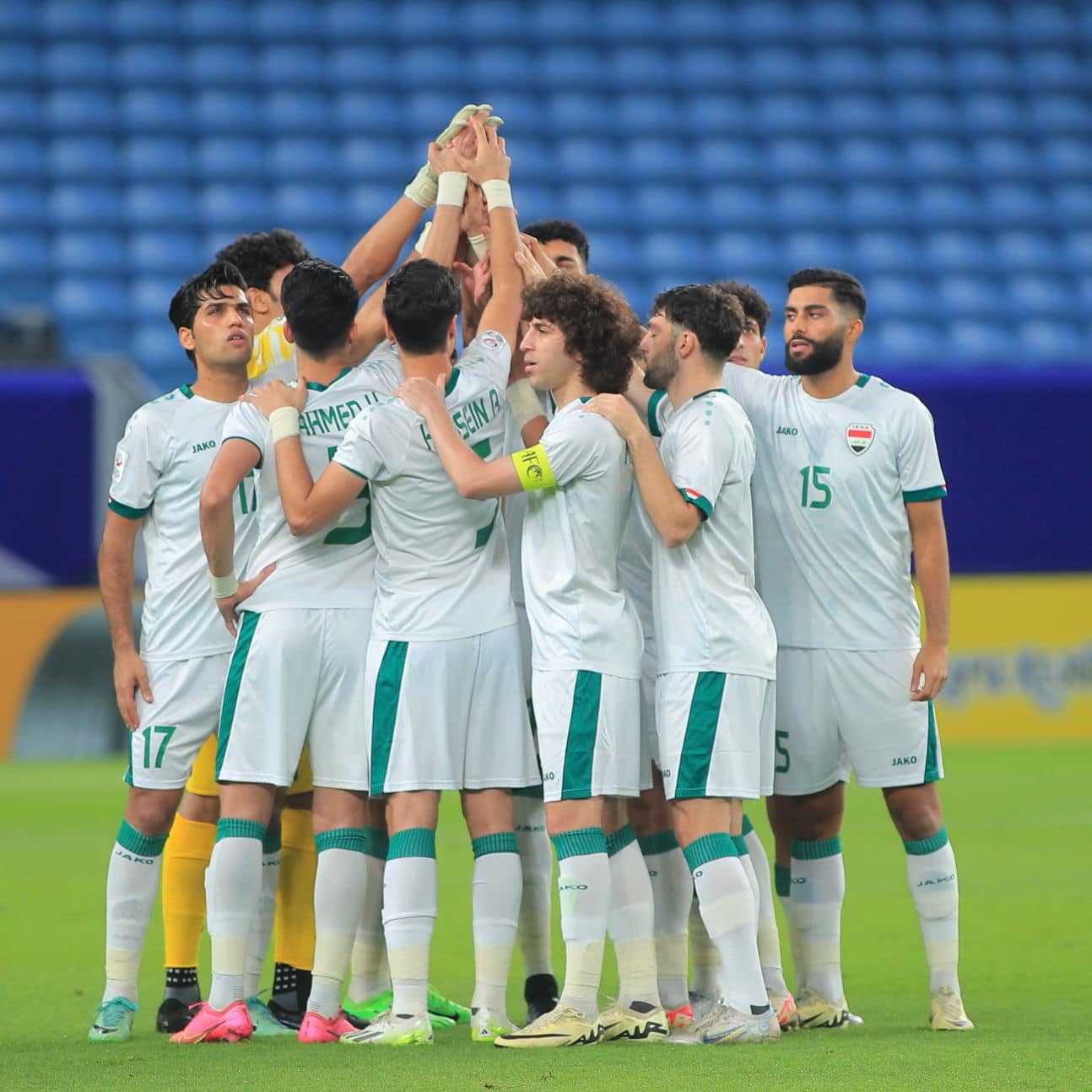 انطلاق مباراة الأولمبي العراقي ونظيره الياباني في نصف نهائي كأس آسيا