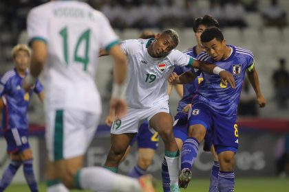 الاولمبي العراقي يخسر امام اليابان 2-0 في نصف نهائي كأس أسيا