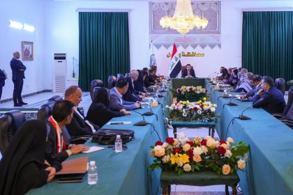 السوداني يلتقي نواب وأعضاء مجلس محافظة بابل
