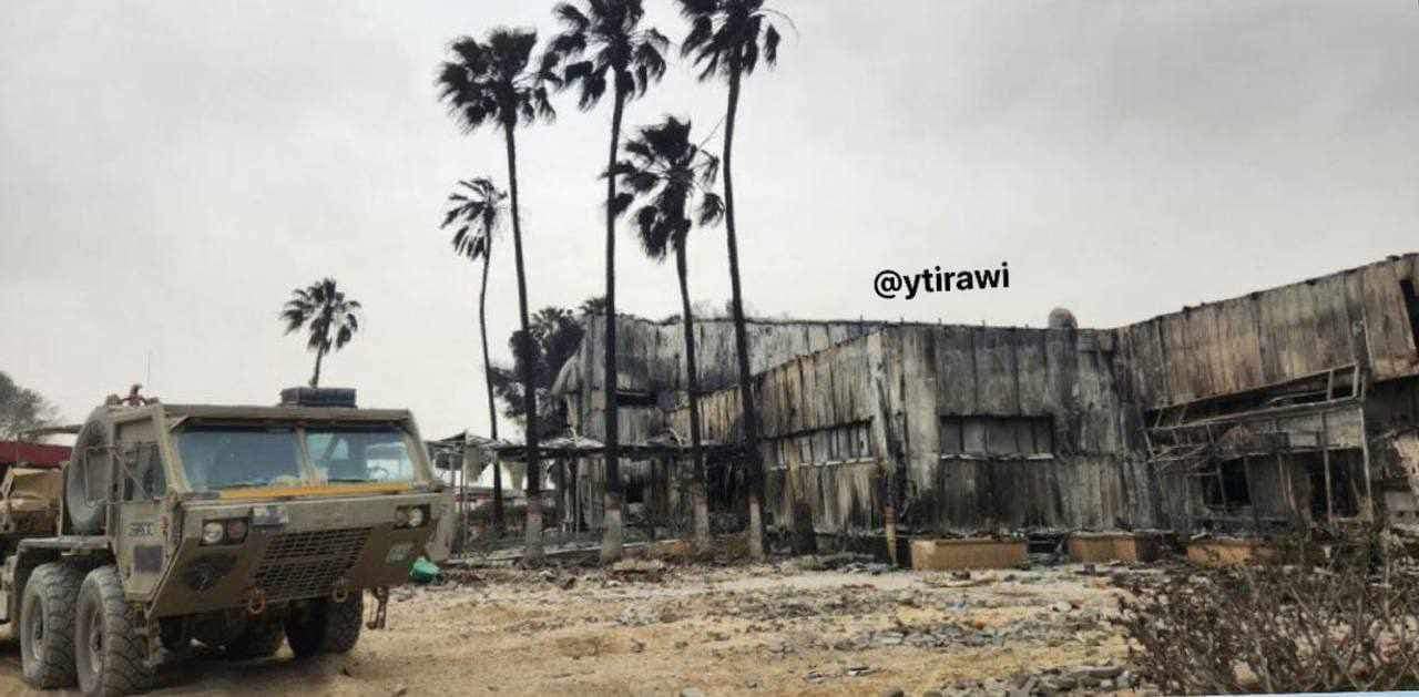 بعد سيطرته على الجانب الفلسطيني.. جيش الاحتلال الإسرائيلي يحرق معبر رفح