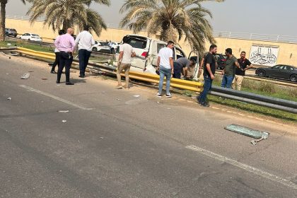 زخم مروري على طريق مطار بغداد بسبب تسجيل ٣ حوادث خلال ساعات