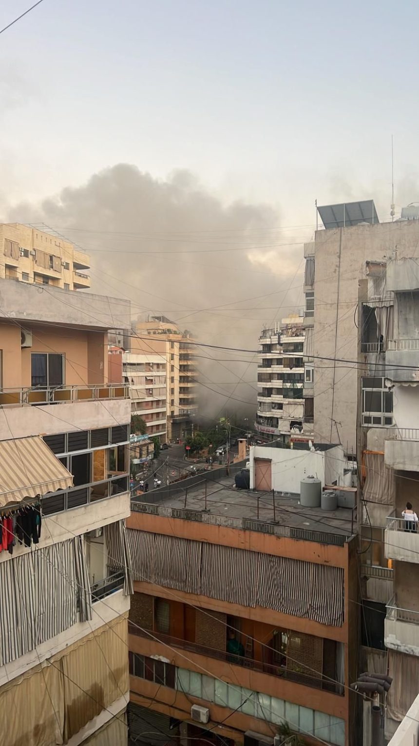 حماس تدين العدوان الاسرائيلي على لبنان وتعده تصعيداً خطيراً