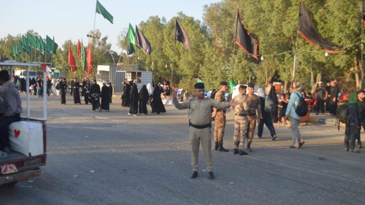 مصرع وإصابة أربعة زائرين نتيجة حادث دهس جنوبي بغداد