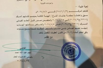 القضاء يصدر حكما غيابيا بالسجن لمدة سبع سنوات بحق مهند نعيم المستشار السابق للكاظمي