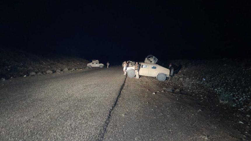 مقتل ارهابي بعد محاصرته من القوات الامنية بمنطقة "بنجا علي" في كركوك