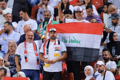 انطلاق مباراة المنتخب الوطني العراقي ونظيره العُماني ضمن تصفيات المونديال