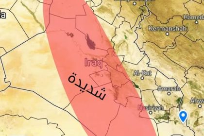 بالخريطة.. الأنواء تحدد المدن التي ستتأثر بشدة بموجة الغبار