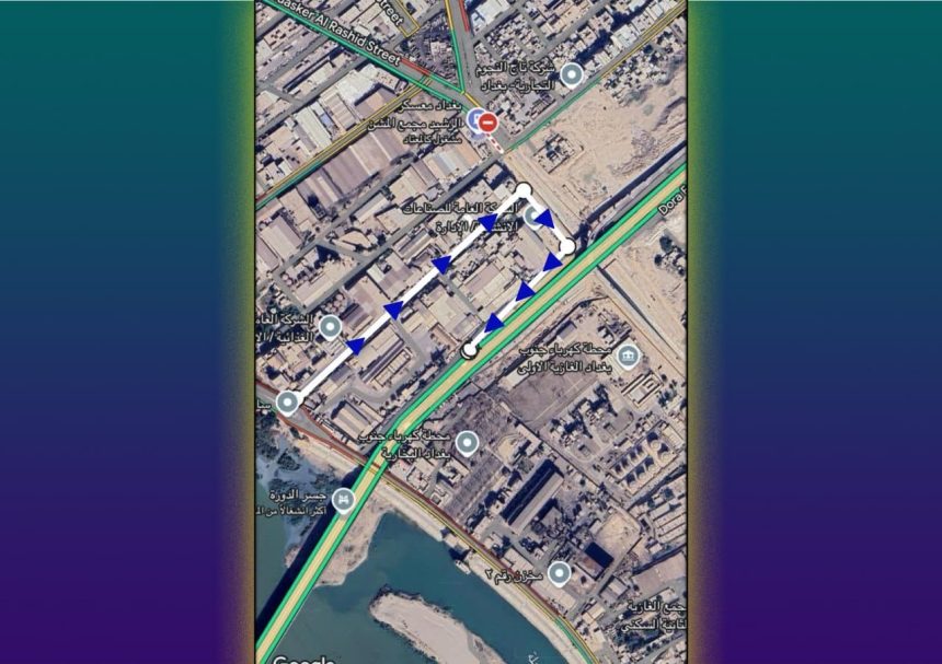 المرور تفتتح طريق شارع السندباد باتجاه صعدة سريع الدورة ببغداد