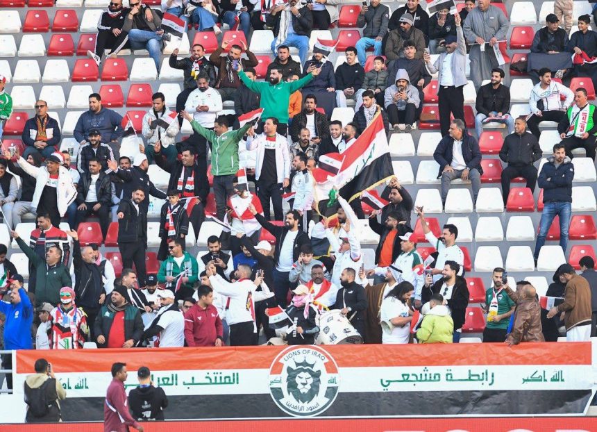 انطلاق مباراة المنتخب الوطني العراقي ونظيره اليمني في بطولة خليجي 26 بالكويت