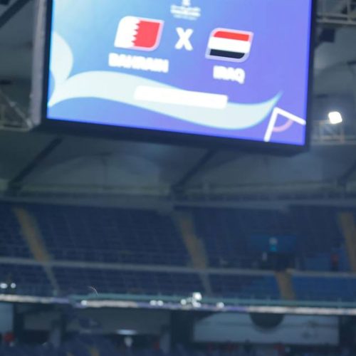 البحرين يفتتح التسجيل في مرمى المنتخب الوطني العراقي