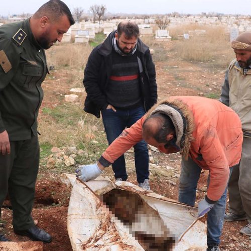 العثور على مقبرة جماعية جديدة تضم نحو 20 ألفا على أطراف حلب السورية