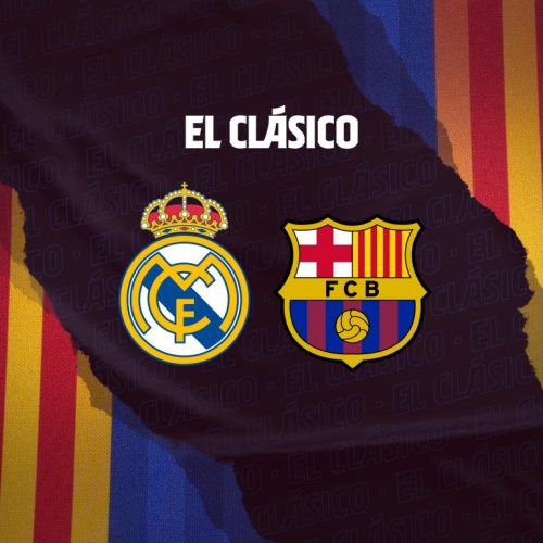 التشكيلة الأساسية لمباراة الكلاسيكو بين برشلونة وريال مدريد