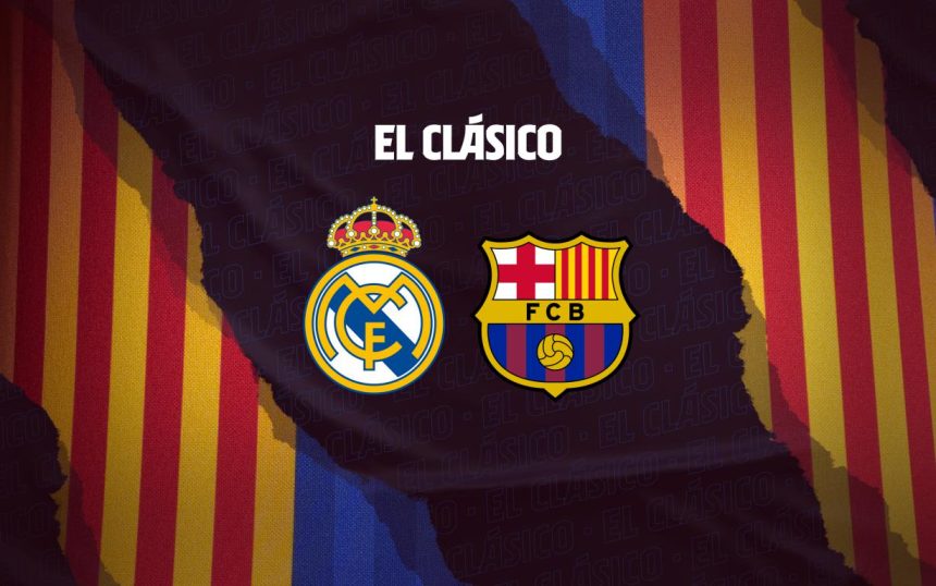 التشكيلة الأساسية لمباراة الكلاسيكو بين برشلونة وريال مدريد