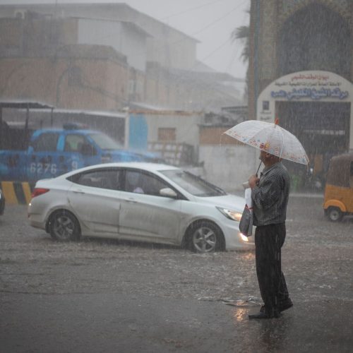 الانواء الجوية: أمطار رعدية وتشكل للضباب وارتفاع طفيف بدرجات الحرارة خلال الايام المقبلة