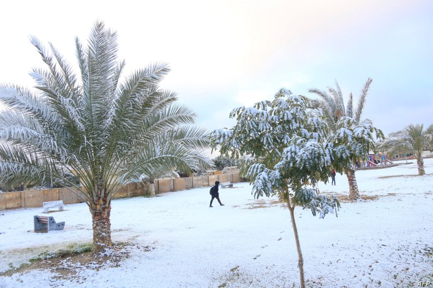 الأنواء الجوية: درجة الحرارة الصغرى في بغداد يوم غد الإثنين (صفر) مئوية