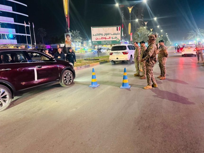 عمليات بغداد: اغلاق مخزن لبيع المشروبات الكحولية واعتقال متهمين شرقي العاصمة