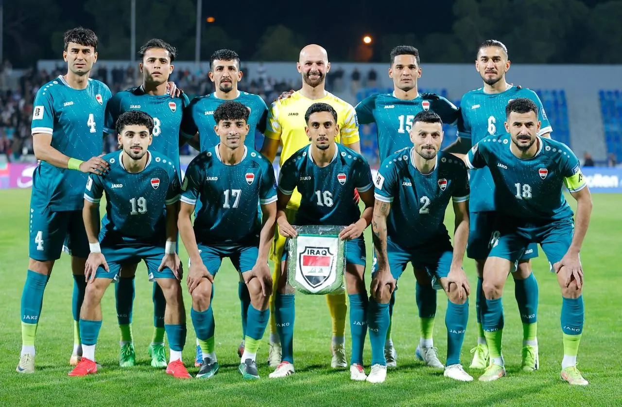 المنتخب العراقي يتراجع 3 مراكز في تصنيف الفيفا لشهر نيسان