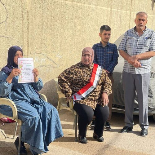 بالصور.. جانب من إضراب الملاكات التدريسية في بغداد