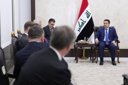 السوداني يستقبل رئيس شركة لوك أويل الروسية