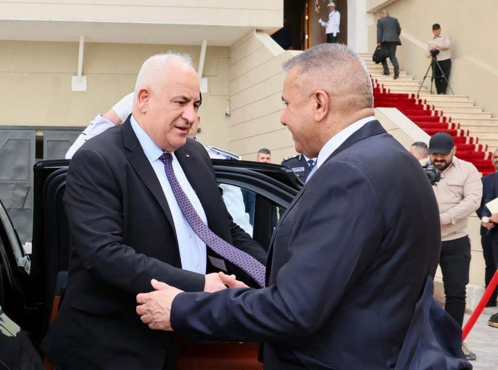 وزير الداخلية يستقبل نظيره الفلسطيني في بغداد