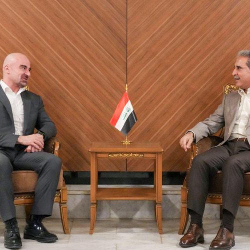 رئيس مجلس القضاء الأعلى يبحث مع بافل طالباني عدداً من القضايا القانونية