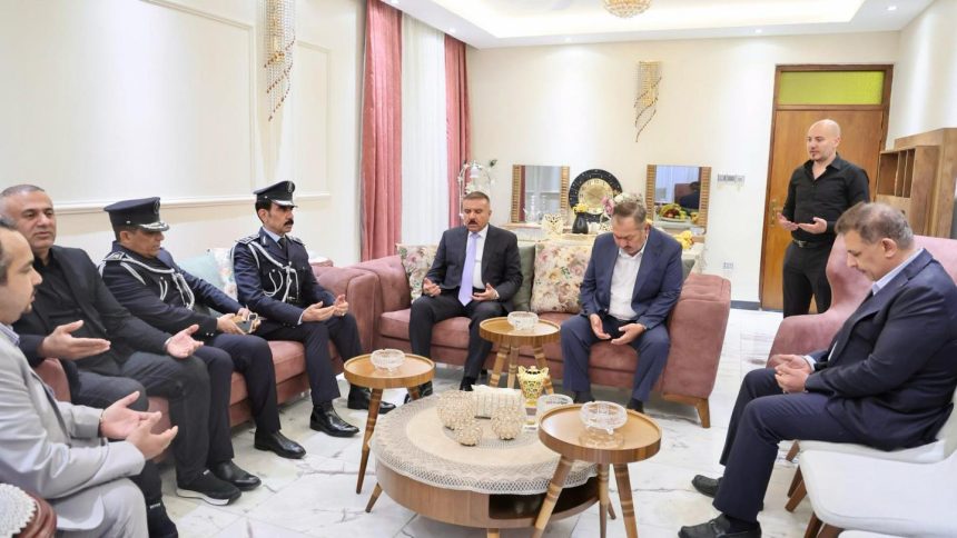 وزير الداخلية يزور أسرة المهندس بشير خالد ويؤكد: لن نتهاون بمحاسبة كل من يثبت تورطه بالحادثة