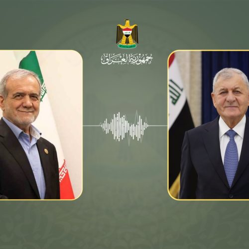 رئيس الجمهورية ونظيره الايراني يتفقان على تفعيل التنسيق في التعامل مع المستجدات الإقليمية والدولية