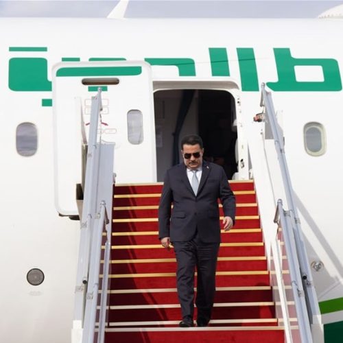السوداني يصل الى مدينة أربيل